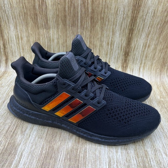 Adidas Ultraboost 1.0 DNA Men's Size 12 Mirror Pack Black Sneakers Shoes JH6583